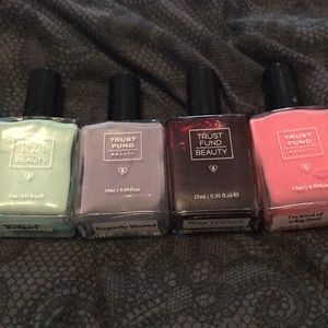 4 Trust Fund Beauty Nail Polishes
